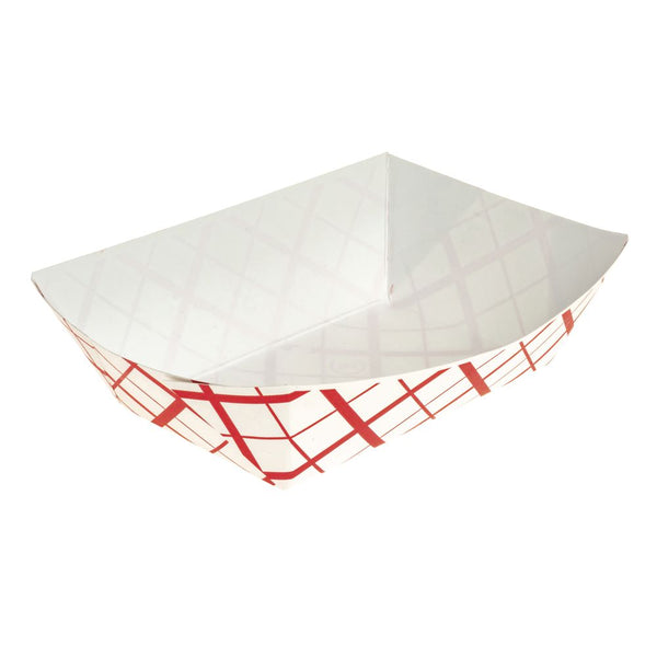 Red Check Food Tray - Available in 2 Sizes