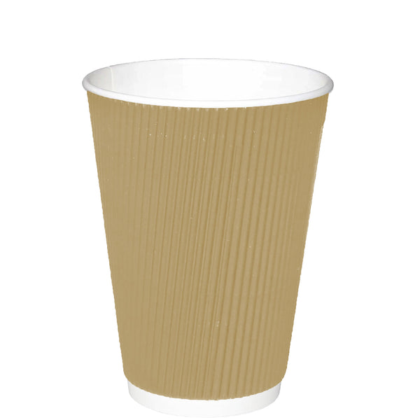 Triple Wall Insulated Hot Cup 10oz & 12oz