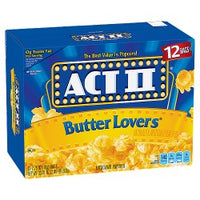 Act II Butter Lovers Popcorn