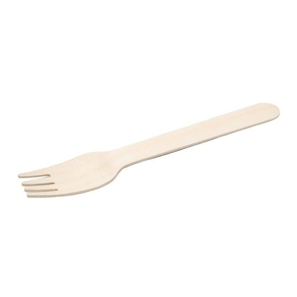 6” Compostable Wooden Fork