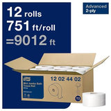 Tork T2 Advanced Mini Jumbo Bath Tissue