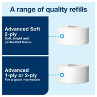 Tork® Mini Jumbo Bath Tissue Roll Dispenser